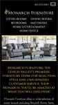 Mobile Screenshot of monarchfurniture.com